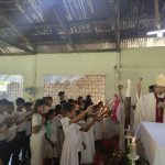 27 young Catholic faithful from Sta. Potenciana Parish in Sibaltan, El Nido, Palawan received the Sacrament of Confirmation