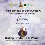 Homily| 3rd Sunday of Lent Cycle A