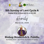 HOMILY| 5th Sunday of Lent