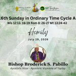 Homily| 16th Sunday in Ordinary  Time
